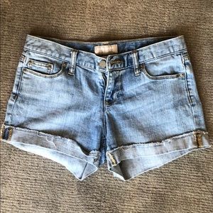 Banana republic Jean Shorts Sz 25 / 0